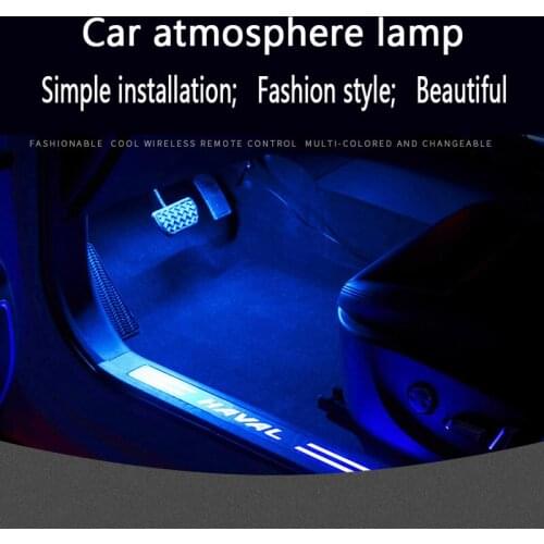 LED Atmosphere lamp Interior atmosphere lamp 24 smd USB 48smd Plug for cigarette lighter Interior lighting modified for family
