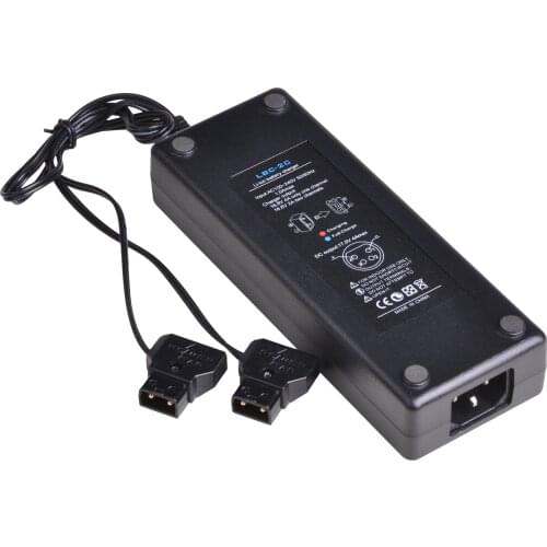 AsperX 16.8V 4A D-Tap Battery Power Adapter Charger for Sony V-Lock / V-Mount Battery and Anton Bauer Gold Mount Batteries