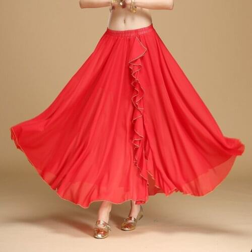 2017 Promotion Cotton Bellydance Costume New Sexy Women Belly Dance Skirt Dancewear Q06