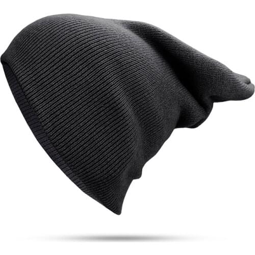 Winter Hats For Woman New Knitted Beanies Solid Color Unisex Cap Boy Girls Warm Outdoor Skullcap Sailor Cap Retro Navy Short Hat