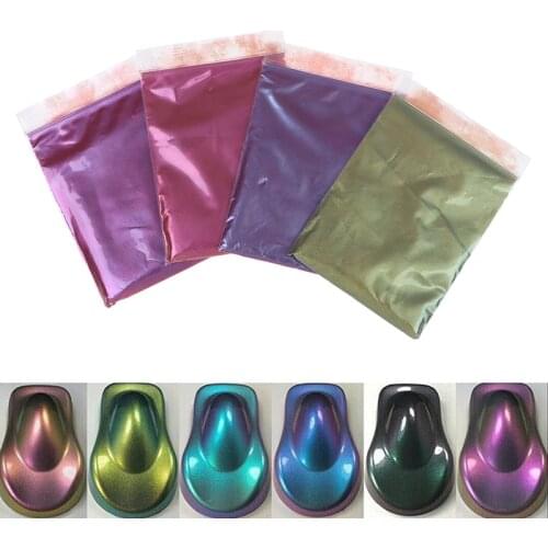 Chameleon color changing pearl pigment for bike auto paint pigment 400 grit