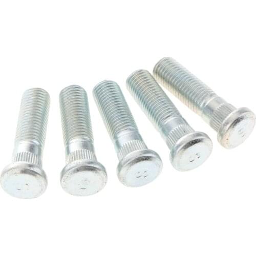 5 Pieces 50mm Long Extended M10*1.5 Wheel Studs For Acura Isuzu
