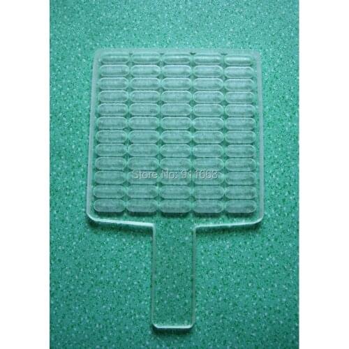 60 cavity ,sizes 000 capsule used counter/capsule counting machine/count board of manual capsule fillers for comestic using