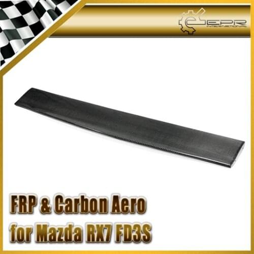 Discount Car-styling For Mazda RX7 FD3S Mazdaspeed MS Style Carbon Fiber Rear Spoiler Blade Wing Panel