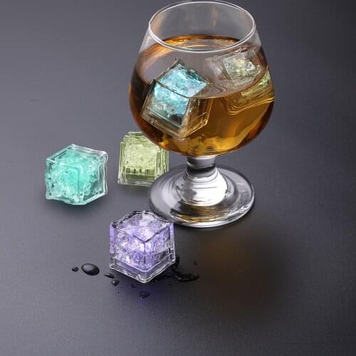 Wireless LED Night Light Colorful Acrylic Ice Cube Night Light Lamp For Children Kids Living Room Bedroom Lights Lighting