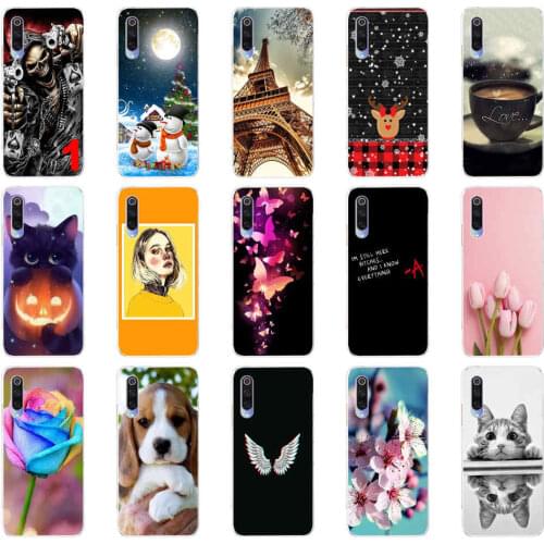 Case for xiaomi mi 9 case cover Silicone Soft TPU Cover For xiaomi Mi9 xiaomi 9 SE Case Phone Shell bumper