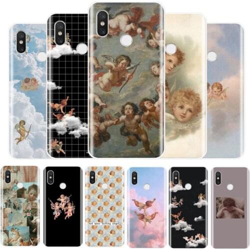 Renaissance angels Soft TPU Case For Xiaomi 4 5 6 7 8 9 10 5S 5Plus 6X SE Pro A2 Lite Silicone Cover Case