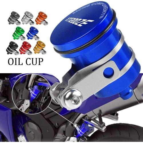 Universal Motorcycle Brake Fluid Reservoir Clutch Tank Oil Fluid Cup FOR YAMAHA XT1200ZE XT1200Z XT1200SUP 2010 2011 2012-2018
