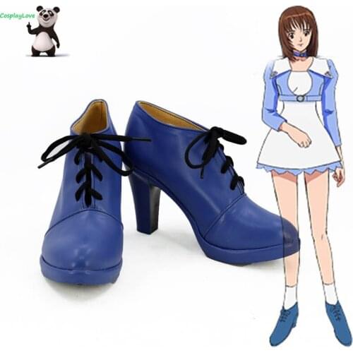 Future GPX Cyber Formula Tiffany Grant Blue Cosplay Shoes Boots CosplayLove