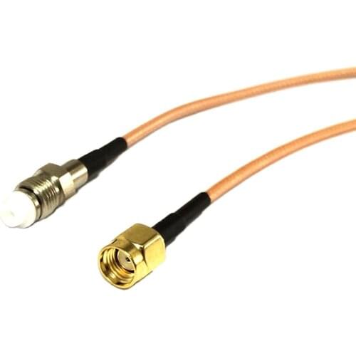 RP SMA Male with Socket Switch FME Male Female Pigtail Cable Adapter RG316 15cm 6" NEW for Wireless