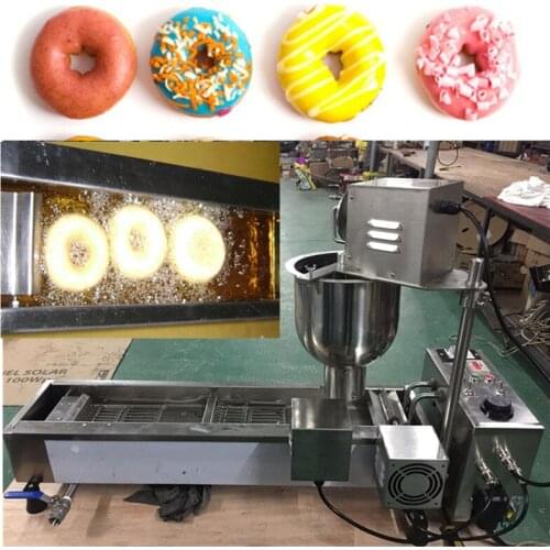 Stainless steel doughnut fryer mini donut making machine for sale