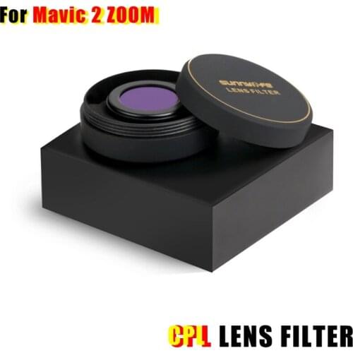 New Upgraded Snap on CPL Circular-Polarizing Filters Camera Lens Filter Kit for DJI Mavic 2 Zoom Camera Drone