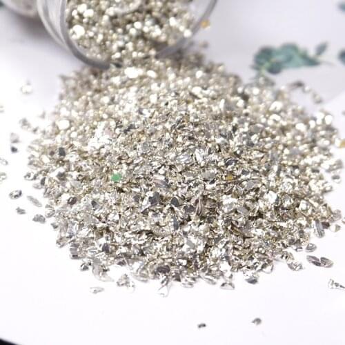 Small Stone Filling Epoxy Uv Material for DIY Craft Sparkle Shatter Color for Resin Mold Diy Jewelry Making