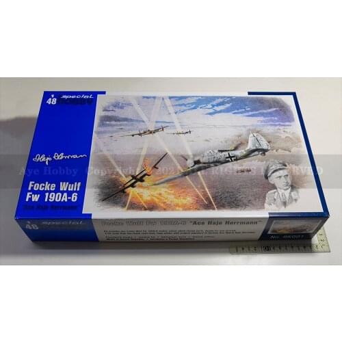 Limited [Special Hobby] 1/48 Focke Wulf Fw190A-6 "Ace Hajo Herrmann"