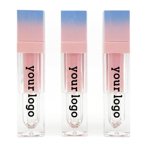Empty Lipgloss Tube Lip Gloss Bottle Customized Logo packaging Container Private Label in Bulk Wholesale Refillable Bottle