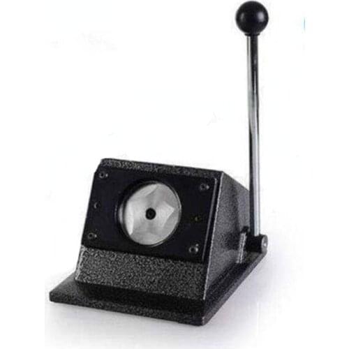 Manual Round button paper cutter Badge makers round cutter making 25/32/37/44/58mm Pin Buttons