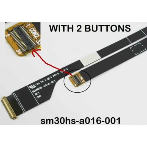 Laptop LED LCD LVDS Cable SM30HS-A016-001 For ACER Aspire S3-951 S3-391 S3-371 MS2346