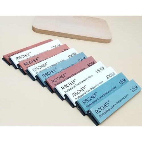 RSCHEF Upgrade Big and Small Petroleum Stones Grinder Petroleum Grindstone Stone Knife sharpener