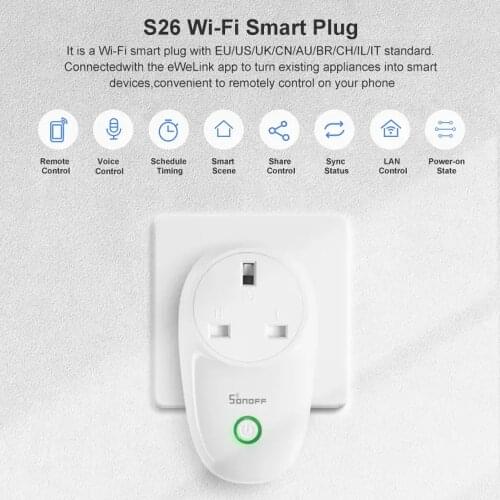 WIFI Smart Socket Smart Plug EU UK Swit AU BR FR JP Israel Ita ZA Plug 10A Remote Control Alexa Google Home Energy Monitor