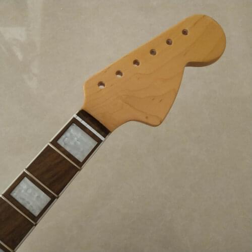 Big head Vintage 22 frets electric guitar parts Guitar Neck Rosewood block inlay