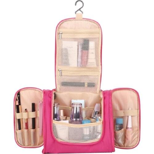 Women Travel Organizer Hanging Wash Toiletry Cosmetics MakeUp Shaving Kit Large Capacity Multifunction Sundries Storage Bag