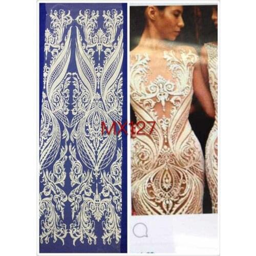 High Quality SYJ-62036 tulle mesh Lace Fabric For dress 5yd/lot Free Shipping