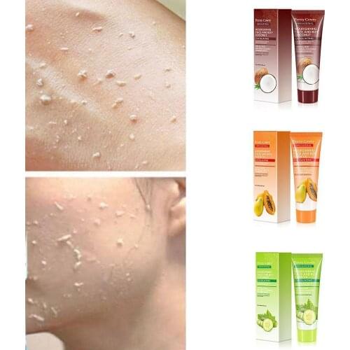 100ml Cucumber Scrub Exfoliating Gel Cream Dead Skin Removal Face Body Face-Smoothing Aqua Peel Gel Lifting Tighten Body Care