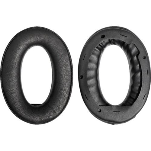 Headphone Ear Cushions Pad Headset Earmuffs Replacement Sheep Leather Earphone Cover for Sony WH-1000XM4 2pcs Ear Pads Cushion