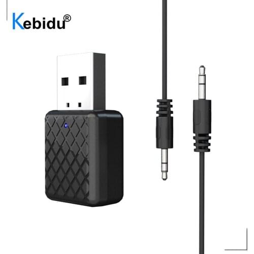 Bluetooth Car Kit Music Adapter Bluetooth 5.0 Transmitter Receiver Wireless Audio Stereo Adapter Dongle For TV Speaker Headphone