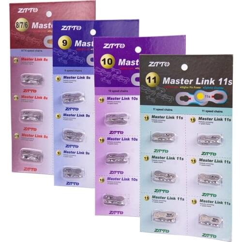 1 Pair Bicycle Chain Master Link 11 Speed 10 Missing Link 8s 9s Chain Quick Link 10s 11s Silver Gold Fit for MTB Road Bike Hot