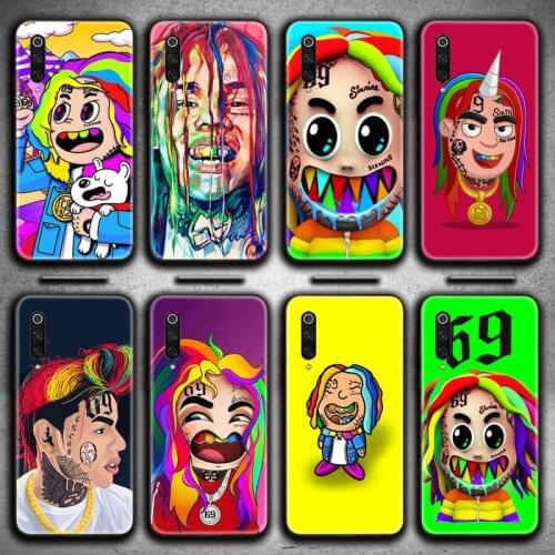 Tekashi 6ix9ine SixNine 69 Rapper Phone Case for Xiaomi Mi Note 10 Lite Mi 9T Pro xiaomi 10 10 CC9 Pro