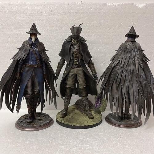Bloodborne Figure Eileen The Crow Bloodborne The Old Hunter Sickle Action Figure 1/6 Scale Model Toys Doll 30cm