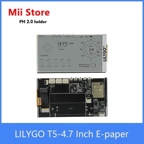 LILYGO T5-4.7 inch E-paper ESP32 V3 version 16MB FLASH 8MB PSRAM WIFI/Bluetooth for arduino