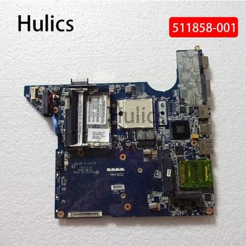Hulics Original 511858 main board For HP mainboard DV4 511858-001 laptop motherboard JBL20 LA-4111P REV:1.0