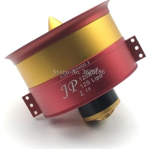 1pcs RC Air Plane 50V 142A 7100W 9.3KG JP 120mm EDF Ducted Fan 12Blades with 5060 Motor 750KV All Set