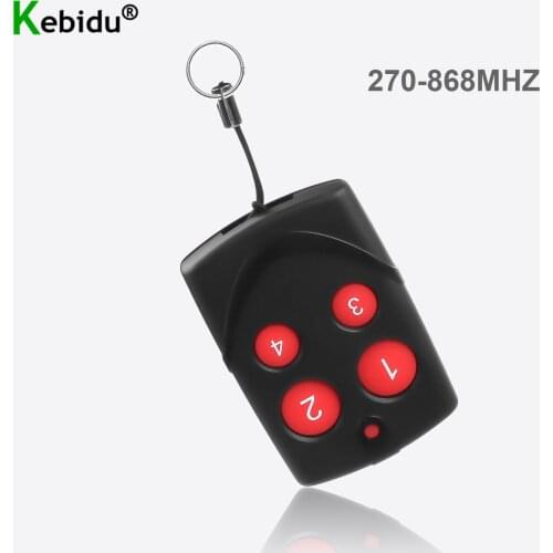 KEBIDU Full Frequency 270-868Mhz 433MHz Remote Control 315MHz Copy Remote Controller For Garage Gate Alarm Cloning Duplicator