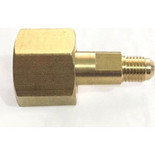 Air conditioning G5/8 Nitrogen gas cylinder adapter Inch Fluorine Pipe SAE1/4