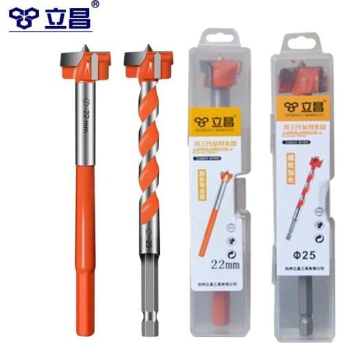 LICHANG Carpentry Tools Woodworking Drills Bit Self Centering Hole Saw Metal Carbide Alloy Core Accessories Professional Puncher