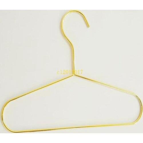 Nordic Style Metal Children Hanger Kids Pet Dog Clothes Baby Clothing Storage Hanger Rose Gold