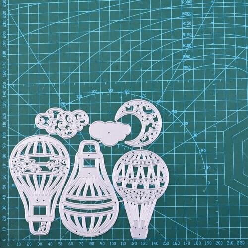 Balloon Cloud Moon Metal Cutting Dies For Cutting Machine Scrapbooking Die Cut DIY Paper Cards Craft Handmade Great Gifts New