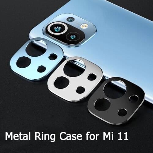Metal Lens Ring Protector For Xiaomi 11 poco f3 for redmi k40 note 10 Camera Lens Screen Protector for Xiaomi POCO F3 mi 11 case