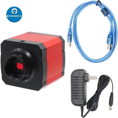 Full HD 2MP 30FPS HDMI Microscope Camera USB Industry Video Digital Microscope Camera for Phone PCB CPU Soldering Repair