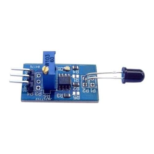 Flame Sensor Module Wavelength 760nm-1100nm LM393 IR Flame Temp Sensor Board