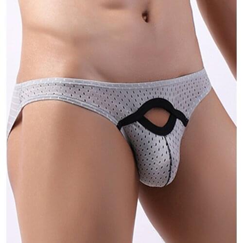 Brand New Underwear Men Jockstrap Mens Briefs Sexy Fashion Modal Solid U Convex Panties Quick Dry Bikini Gay Mans Underwear