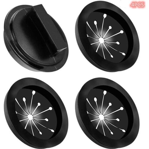 Splash Guards and Stopper Set 4 Pack(3+1), Food Waste Disposer Accessories Multi-Function Drain Plugs Splash Guards for Whirlawa
