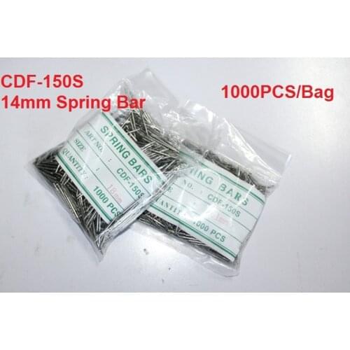 Wholesale 1000PCS / bag 14MM CDF-150S Watch Spring Bar for Watch Repair and Watch Band Replacement