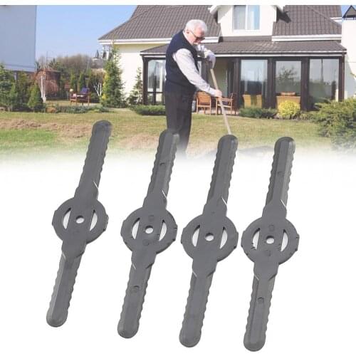 5/10/20pcs Plastic Grass Trimmer Blades Lawn Mower Blade Cordless Trimmer Garden Tool Lawn Mower Trimmer Accessories