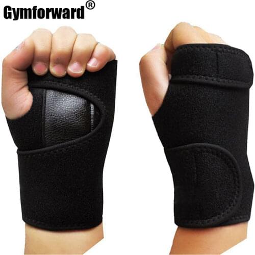 Adjustable Fitness Wristband Tennis Sports Wrist Support Bandages Hand Weights Brace Fingerless Gloves Straps Gym Wrist Wraps