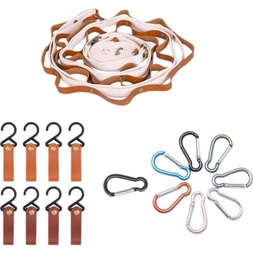 Campsite Storage Strap Outdoor Camping Hanging Rope Ten Lanyard Clothesline for Camper Family RV Tent Hanging Gear