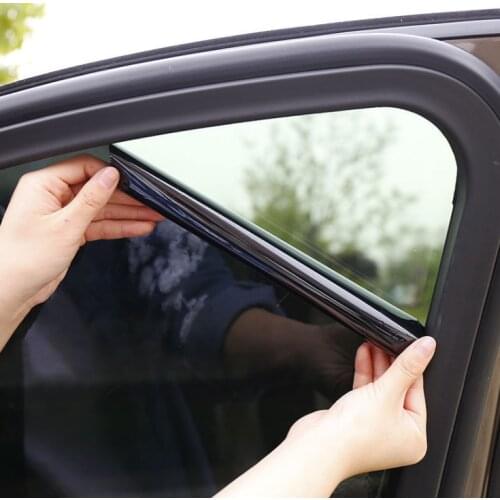 Ultravioet-proof Car black shaded polarized window dyed tint glass film